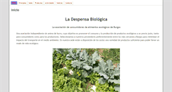 Desktop Screenshot of despensabio.org.es
