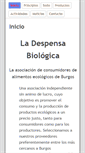 Mobile Screenshot of despensabio.org.es