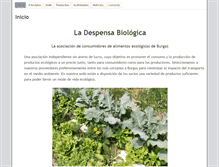 Tablet Screenshot of despensabio.org.es